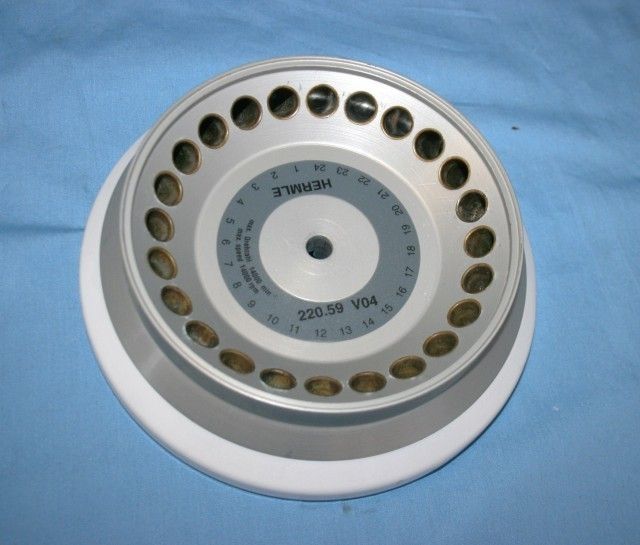 Hermle 14K rpm Centrifuge Rotor 220.59 V04 24 Place G  