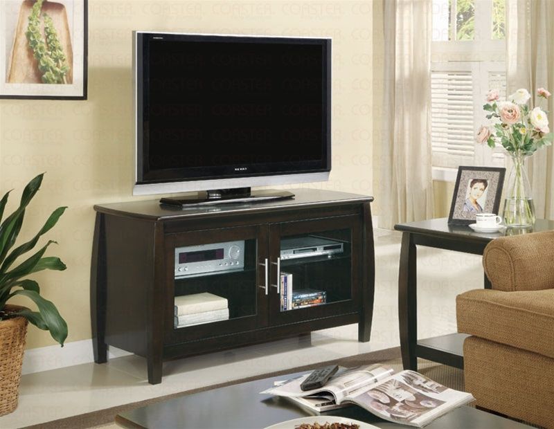 Cappuccino Finish Tv Stand by Coaster Furniture #700647  