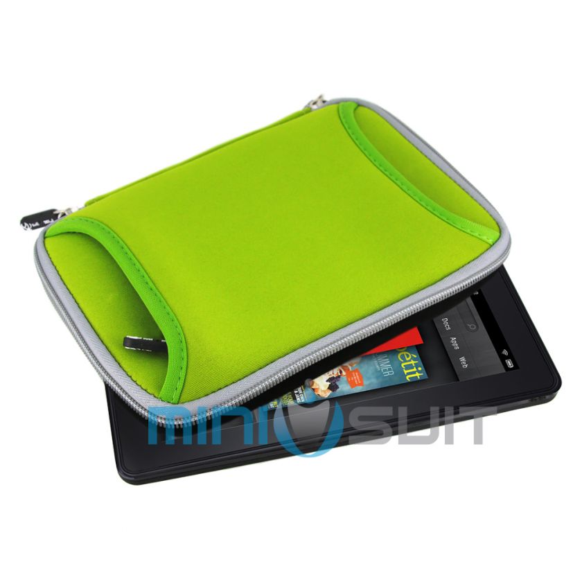 Neoprene Sleeve Case Cover for  Kindle Fire Accsessories Pocket 