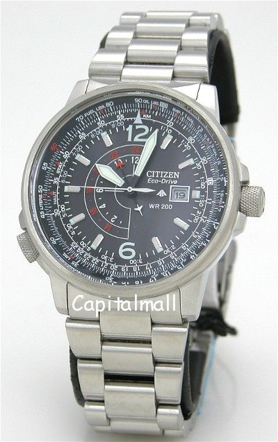 NEW CITIZEN PROMASTER ECODRIVE 200M BJ7010 59E NITEHAWK MENS WATCH LTD 