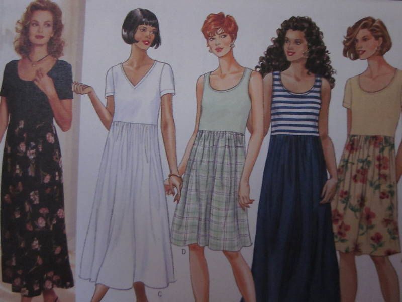 Butterick Pattern 4388 Misses EASY Dress 6 22 UNCUT  