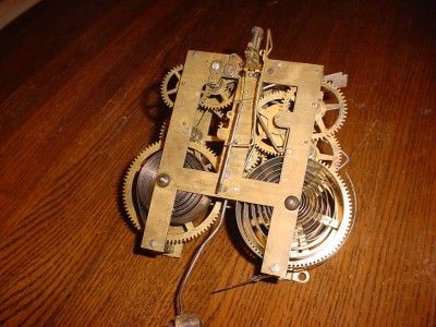 EN Welch Clock Movement Steam Punk  