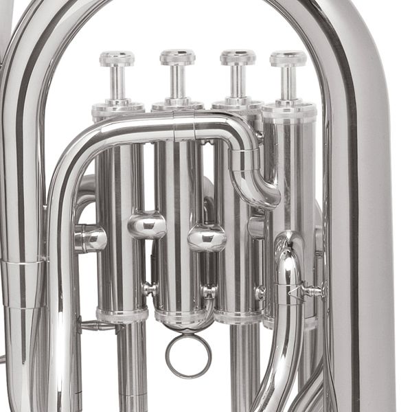 Cecilio EP 280N Bb Euphonium 4 Valve Nickel Plate +Case  