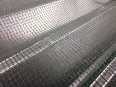 ALUMINUM MILL WALL LOUVER VENT w/ MESH SCREEN 12 x 18  