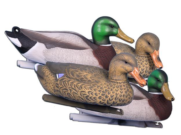 HIGDON MAGNUM MALLARD DUCK DECOYS FOAM FILLED MALLARDS  