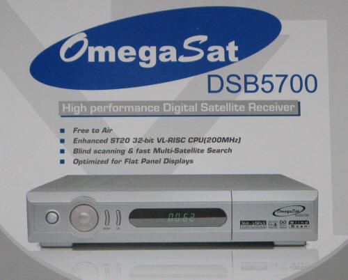 OMEGASAT FTA KU AND C BAND SATELLITE RECEIVER