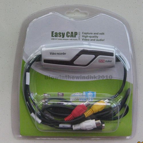 EasyCAP USB2.0 Video Audio Capture Adapter for XP Vista  