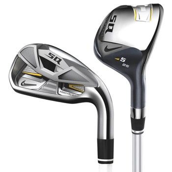 Ladies Nike SQ MachSpeed Hybrid 4H, 5H, 6 PW, SW Irons Graphite Very 