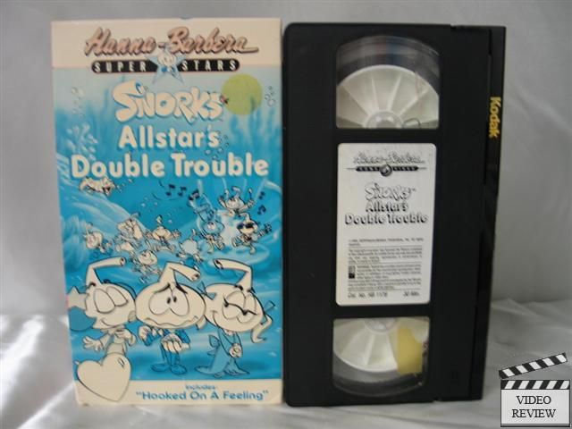 Snorks   Allstars Double Trouble VHS  