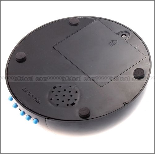 Crazy Annoying Loud Flying Helicopter Alarm Clock Black  