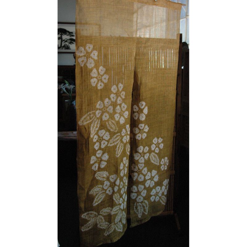 Japanese Noren, linen, door way curtain (AA 17)  