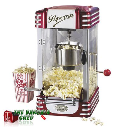 Retro Style Kettle Popcorn Maker   Way COOL  