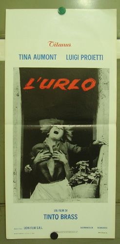 cw60 LURLO TINTO BRASS TINA AUMONT rare c/o POSTER ITA  