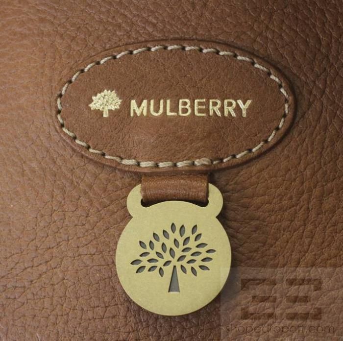 Mulberry Brown Leather Bayswater Bag  