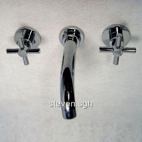 Luxury Wall Mounted Bath Basin Faucet Mixer Tap A568