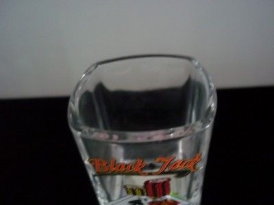 NOVELTY SHOT GLASS BLACK JACK BET BAR LIQUOR CHIP CARD  