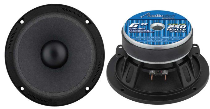 NEW Audiopipe APMB 6DC 6 500W MidRange LoudSpeakers  