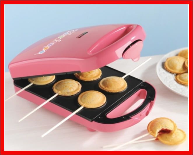 PINK Babycakes Nonstick PIE POP MAKER   Minature Pies On A Stick *NEW 