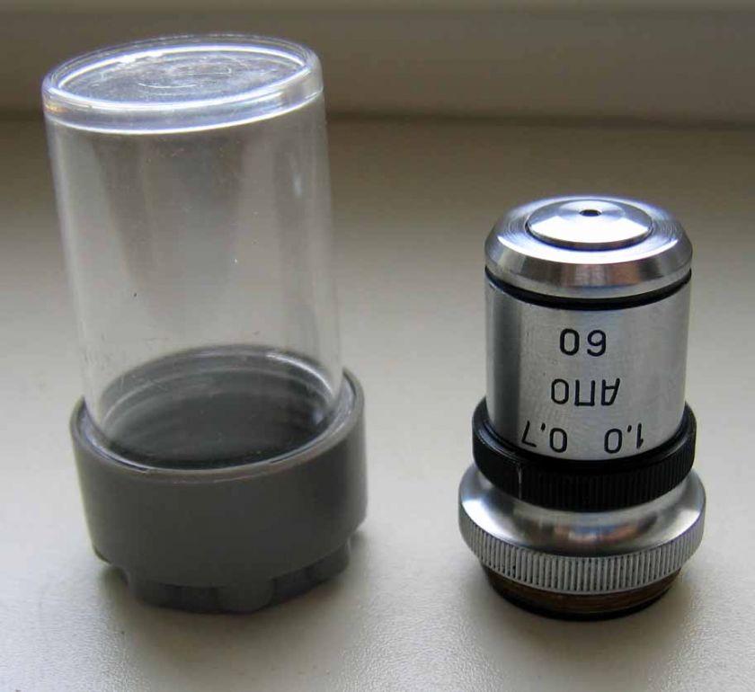 LOMO Apochromat 60x 1 0,7 Oil imm objective microscope  