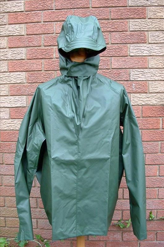 New Waterproof Swedish Army Poncho with Sleeves + Hood  