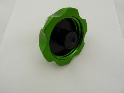 KX250F KX450F BILLET GAS CAP ALBA 06 11 GREEN  