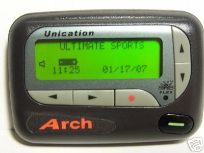 NEW UNICATION ELITE GAMBLING SPORTS PAGER NO FEES EVERMULTIPLE 