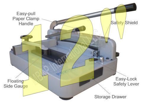 PERFECT G12 PRO STACK Paper Cutter w/ EXTRA Blade / Pad  