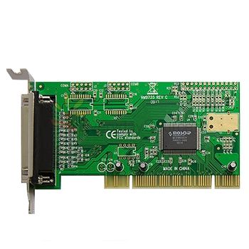 NEW PCI PARALLEL 1 PORT CARD WORK WINDOWS 7 LOW PROFILE  