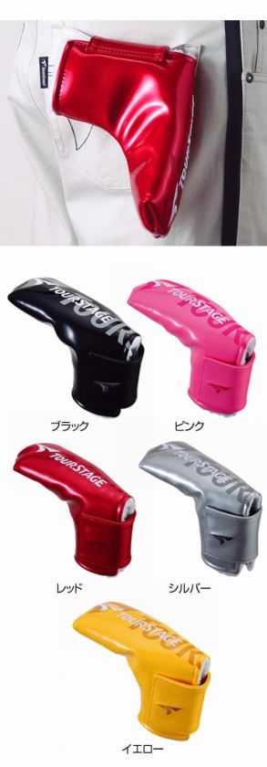 BRIDGESTONE TOURSTAGE 2010 COLORFUL PUTTER COVERS JAPAN  