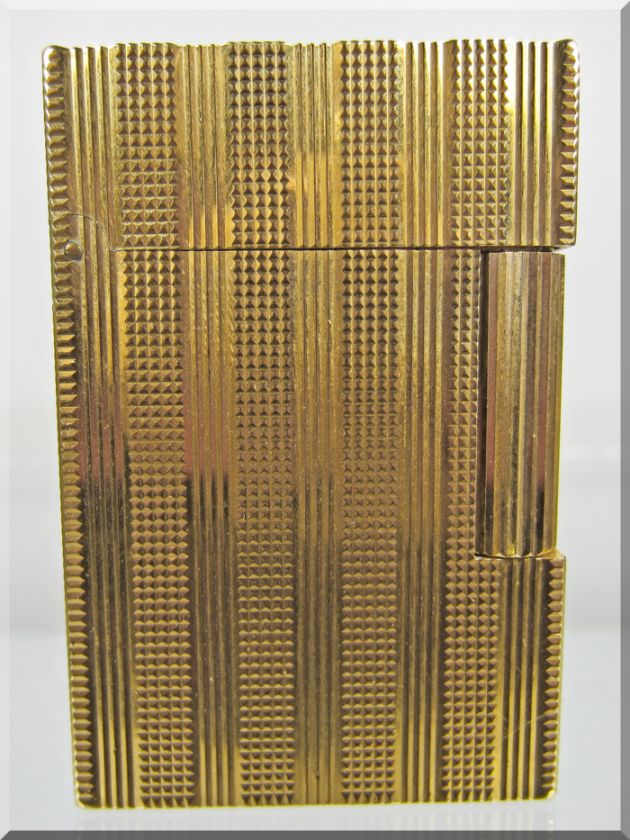 Vintage S. T. Dupont Gold Filled Lighter ~  ~  