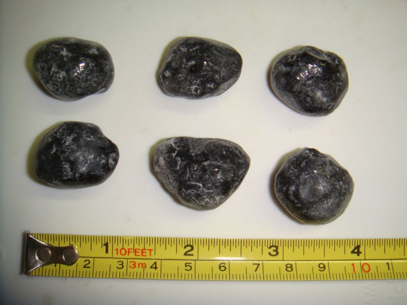    SIZED ROUGH BLACK OBSIDIAN ROCKS (APACHE TEARS)   From Superior, AZ