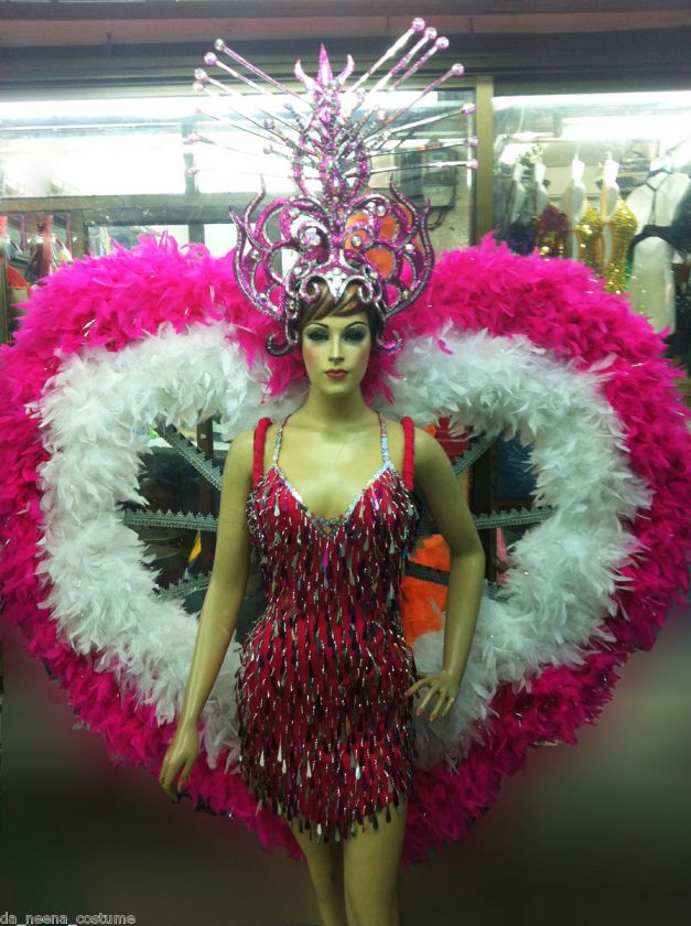   NeeNa C039 Vegas Showgirl Burlesque Stage Festival Cabaret Costume Set