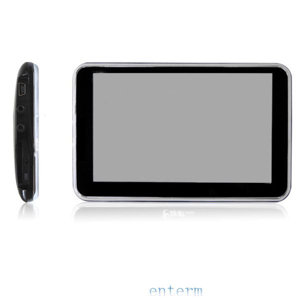 TFT touch screen GPS auto Navigator FM Audio Transmitter/game 