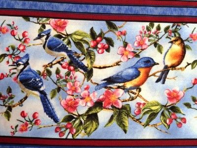 New Songbird Serenade Fabric BTY Wild Animal  