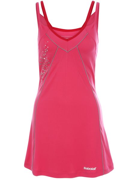 Babolat Women Performance Dress Pink Tennis Clothing  