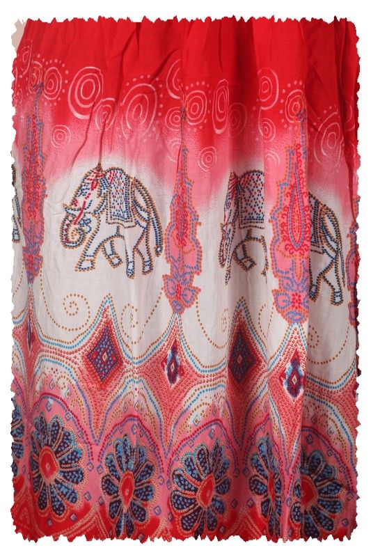 ELEPHANT PRINT Hippie Boho SEXY 37 Long Dress S/M/L  