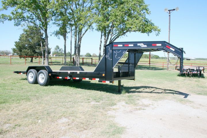 New 20 GN Tilt Deck Carhauler Trailer w/ 7K Axles  