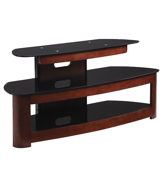 Vista Flat Panel TV Stand Cherry Wood & Glass TV2249DC  