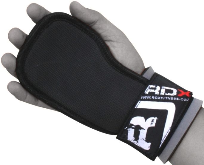 RDX Gel Weight Lifting Training Gym Grips Straps Gloves  