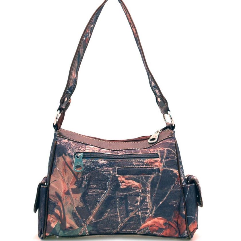 Western Mossy Oak Purse Deer Hunter Camo Soulder Bag  