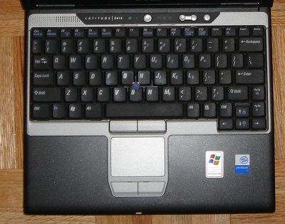 DELL LATITUDE D410 WIFI LAPTOP WITH MICROSOFT OFFICE  