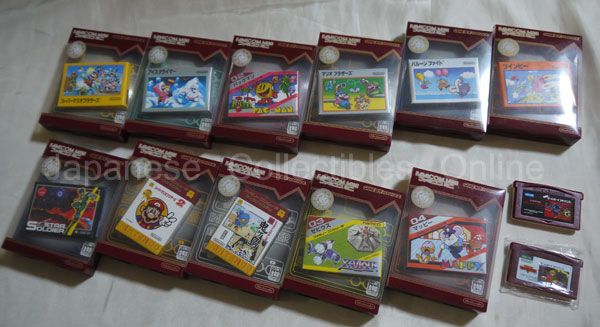 CLUB NINTENDO FAMICOM MINI COLLECTION BOX with 13 games SUPER MARIO 